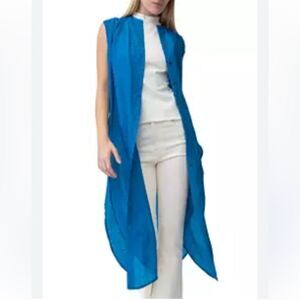 Adrienne Landau Royal Blue Top(Size Medium)